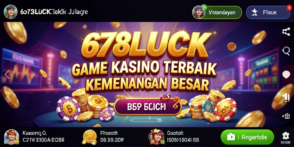 Screenshot utama 678LUCK menunjukkan gameplay yang seru dan mengasyikkan.