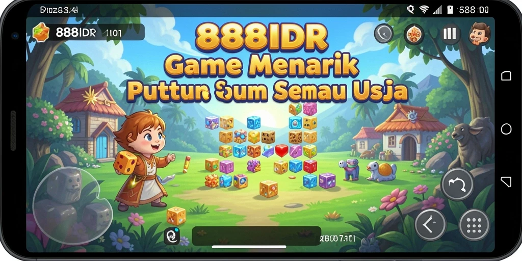 Tampilan gameplay seru dan menantang dalam 888IDR.