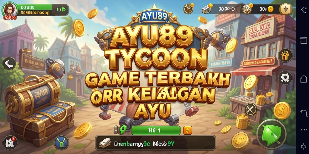 Tampilan gameplay AYU89 yang menunjukkan pengelolaan bisnis yang menarik.