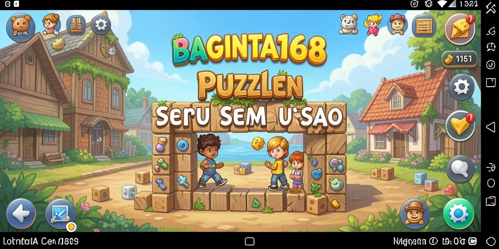 Gameplay seru dalam BAGINTA168 dengan tantangan puzzle yang menantang.