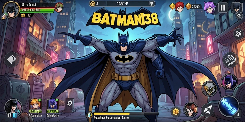 Tampilan gameplay seru dari BATMAN138 yang penuh aksi.
