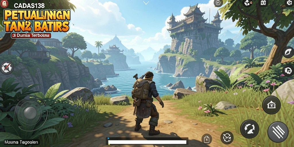 Tampilan gameplay menyenangkan dalam dunia terbuka CADAS138.
