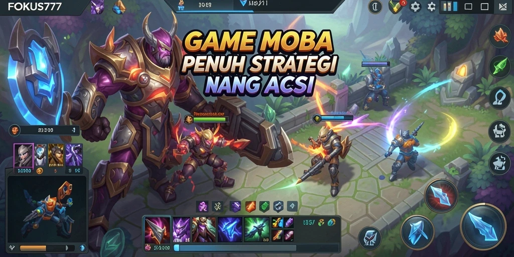 Gameplay seru di <strong>FOKUS777</strong> dengan aksi pertempuran intens.