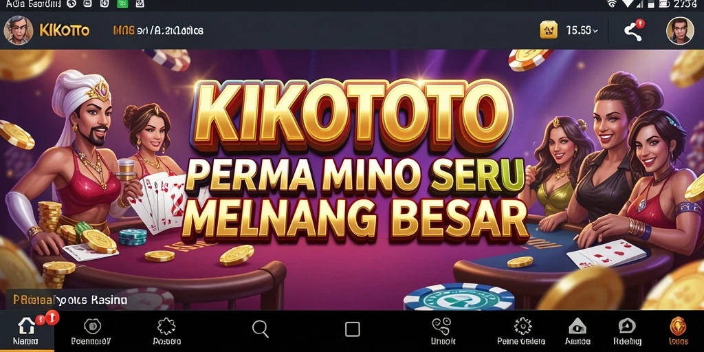 Gameplay KIKOTOTO yang menarik dan seru di dunia Kasino.