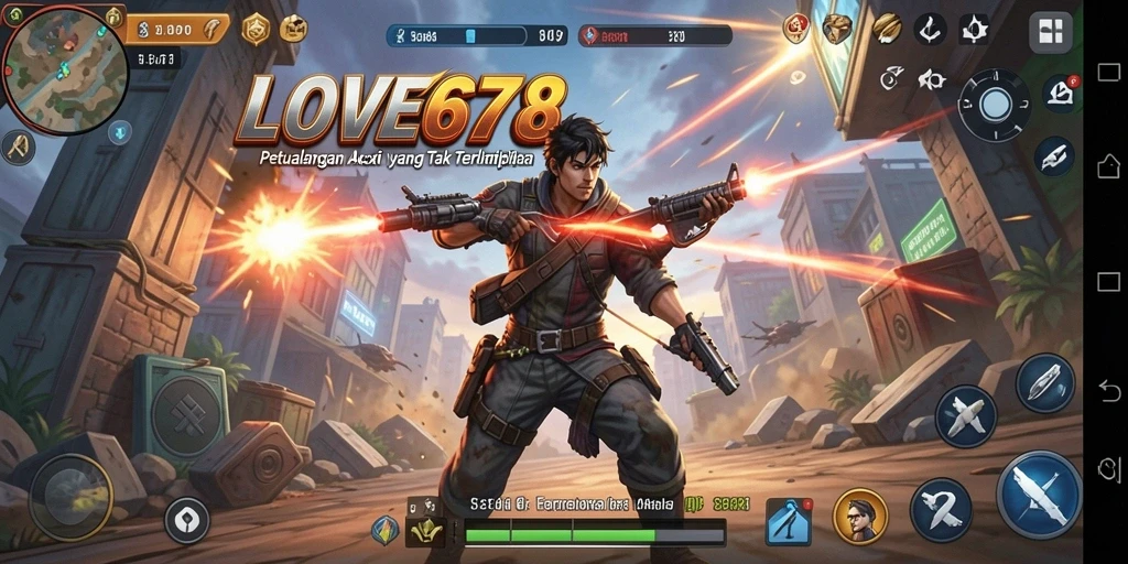 Screenshot dari gameplay LOVE678 dengan aksi mendebarkan dan grafis menawan.