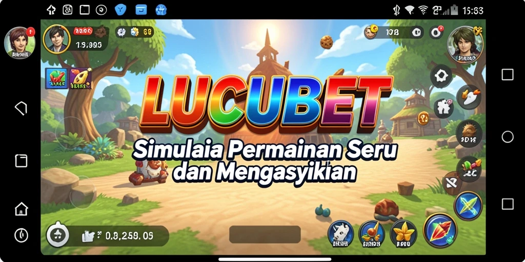Tangkapan layar dari gameplay LUCUBET yang menarik dan interaktif.