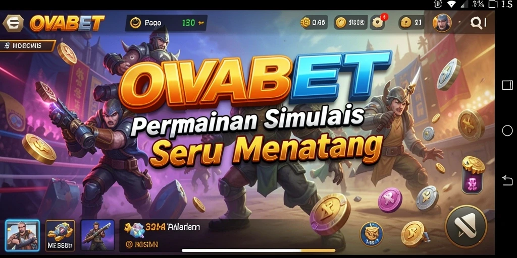 Screenshot gameplay OVABET yang menunjukkan momen seru dan menantang.