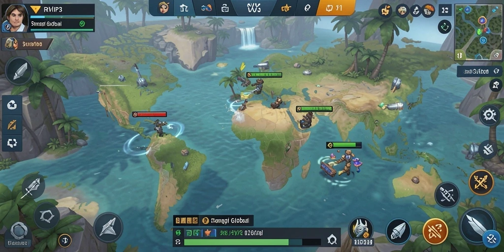 Tampilan gameplay RVIP3 yang seru dan menantang.